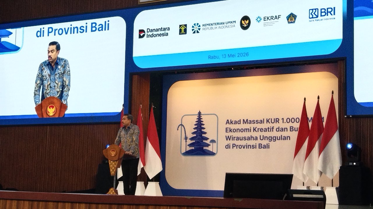 Menteri UMKM Maman Abdurrahman, menghadiri acara,