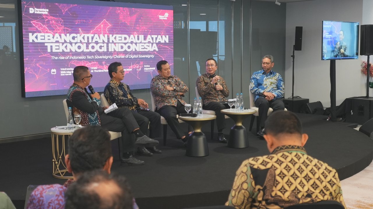 Telkom menyelenggarakan Indonesia Tech Sovereignty Forum 2026.