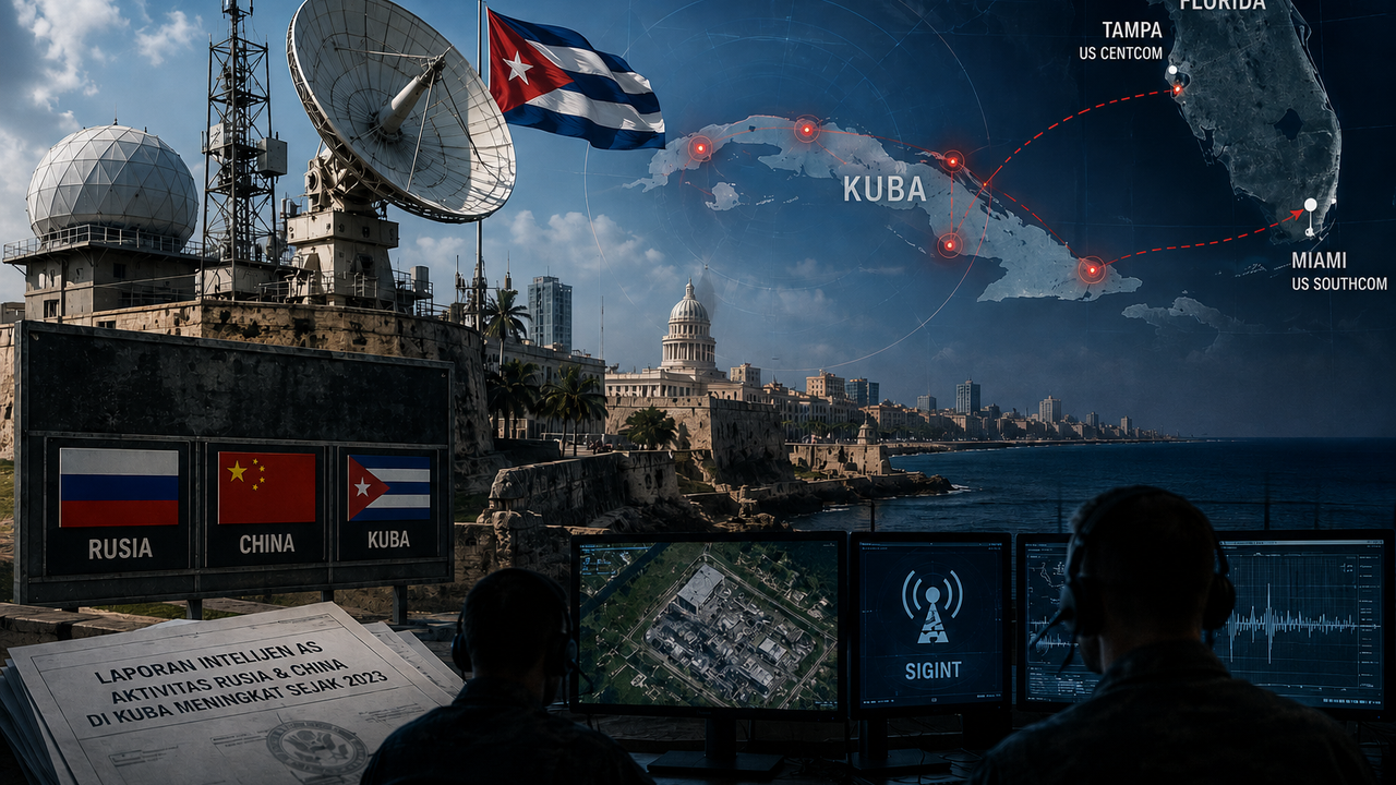 Ilustrasi Rusia dan China Perluas Operasi Intelijen di Kuba Pantau Militer AS