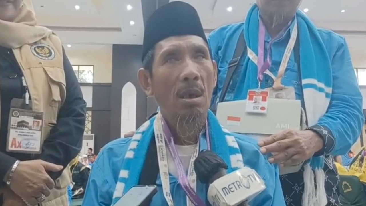 Cerita Mengharukan dari Sinjai Makassar, Semangat Jemaah Haji Difabel Berangkat ke Tanah Suci