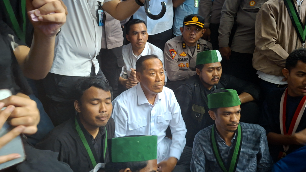Wamendiktisainstek Temui Mahasiswa Demo, Bantah Isu Penutupan Prodi