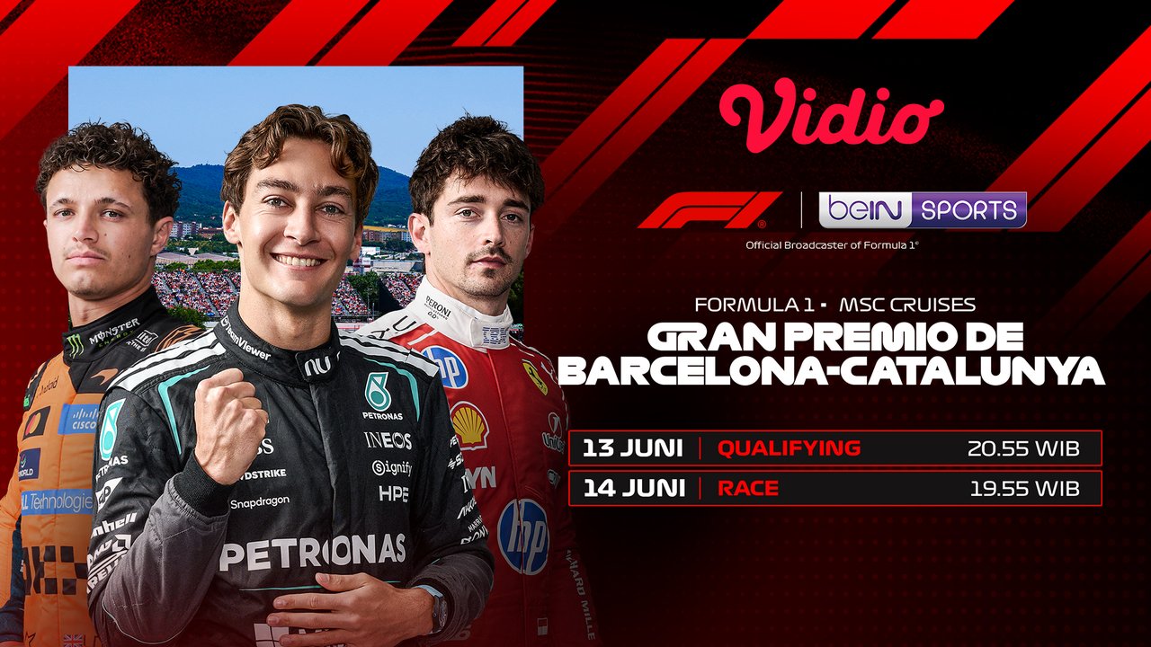 Live Streaming Formula 1 MSC Cruises Gran Premio De Barcelona-Catalunya di Vidio