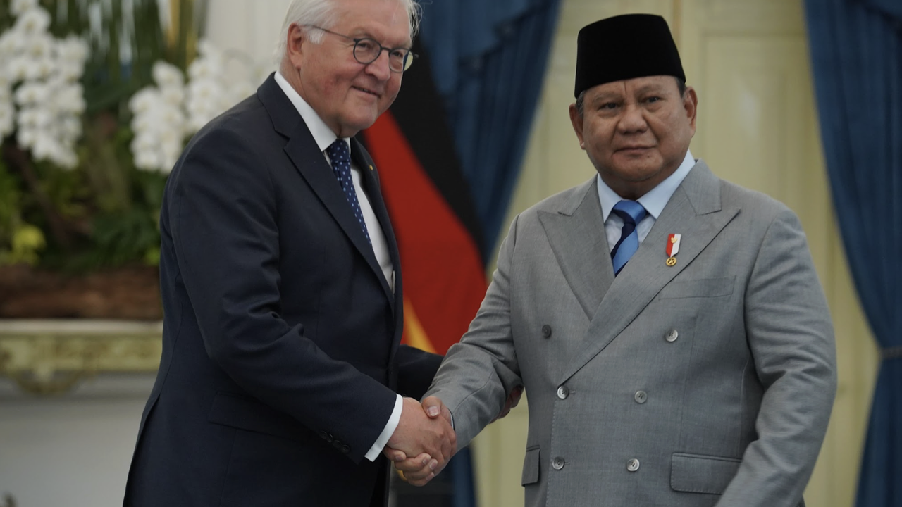 Prabowo: Indonesia-Jerman Berkomitmen Kerja Sama Jaga Perdamaian Dunia