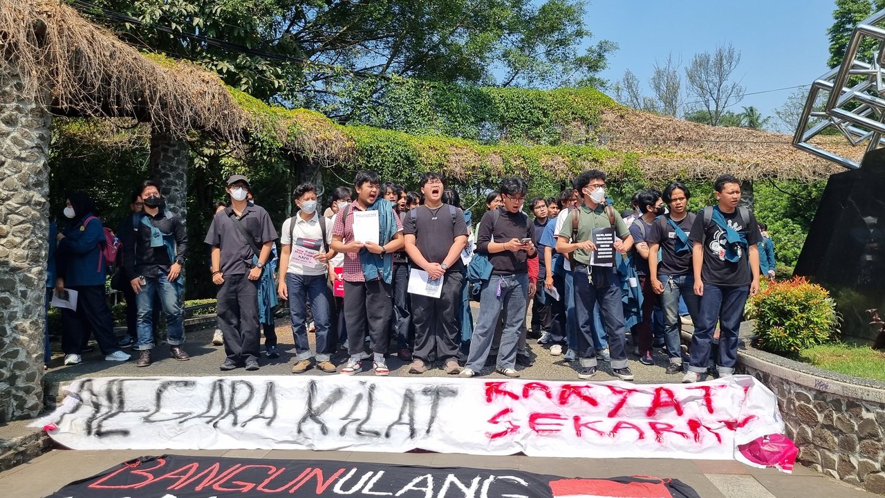 Giliran Mahasiswa ITB Kritik Prabowo-Gibran, Ajukan 4 Poin Tuntutan
