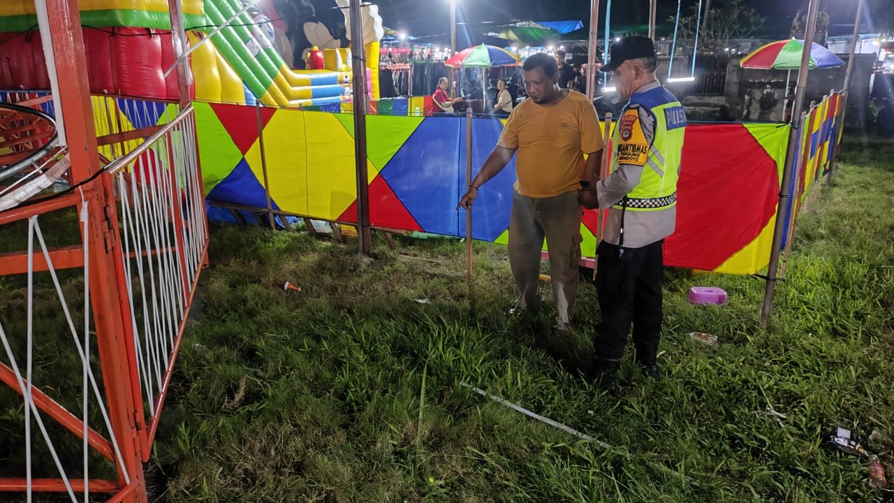 Kronologi 3 Warga Terpental dari Wahana Jet Coaster di Pasar Malam Jembrana Bali