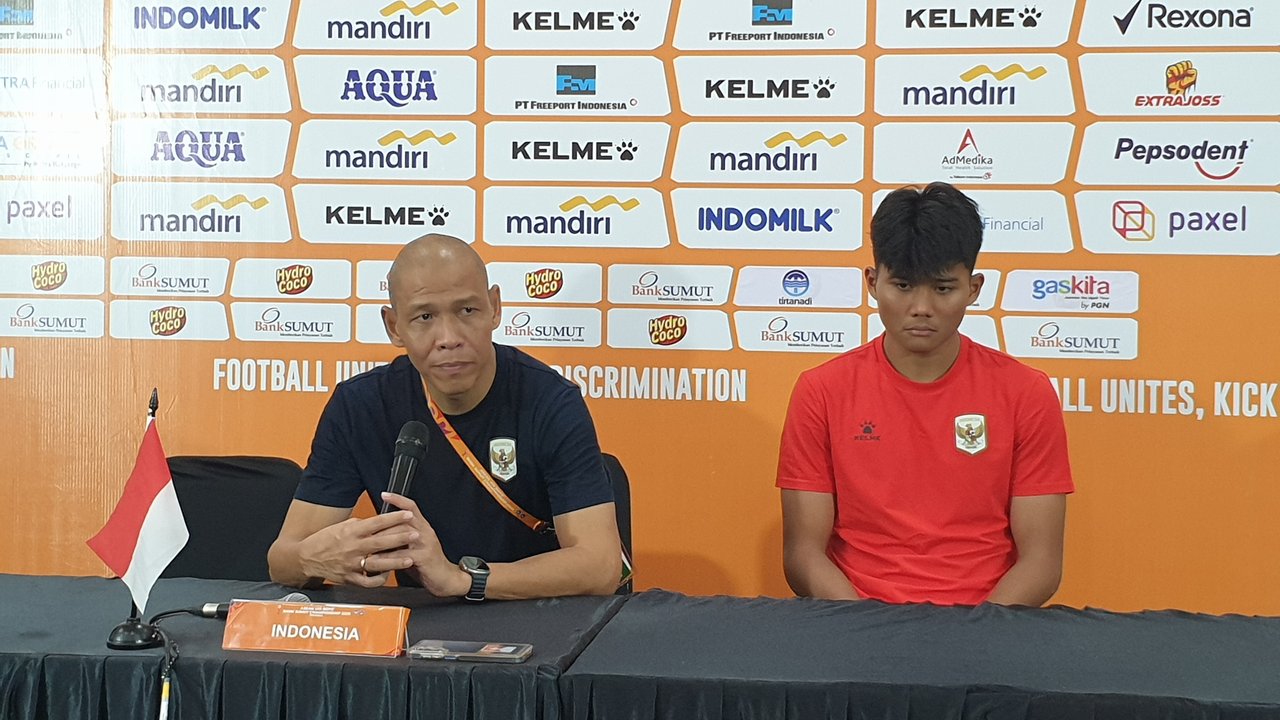 Meski Indonesia Menang 3-0 atas Myanmar di Piala AFF U-19 2026, Nova Arianto Masih Belum Puas
