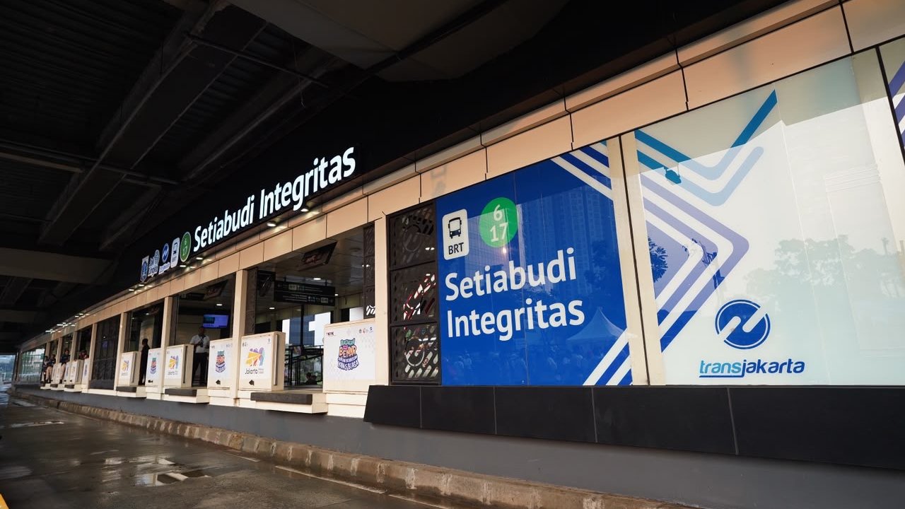 Nama Halte Setiabudi Resmi Berganti Menjadi Setiabudi Integritas
