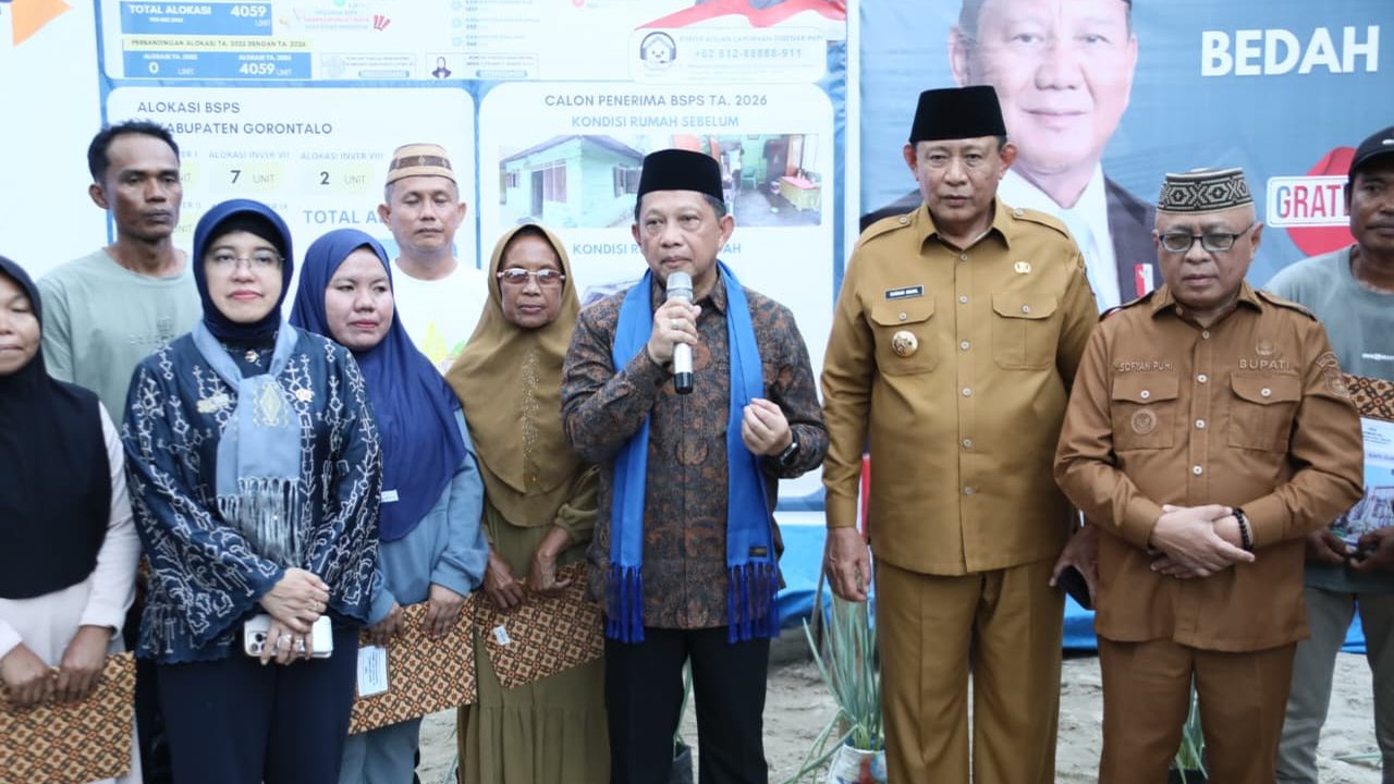 Program Bedah Rumah Dikebut, Mendagri: Wujud Nyata Keberpihakan Pemerintah