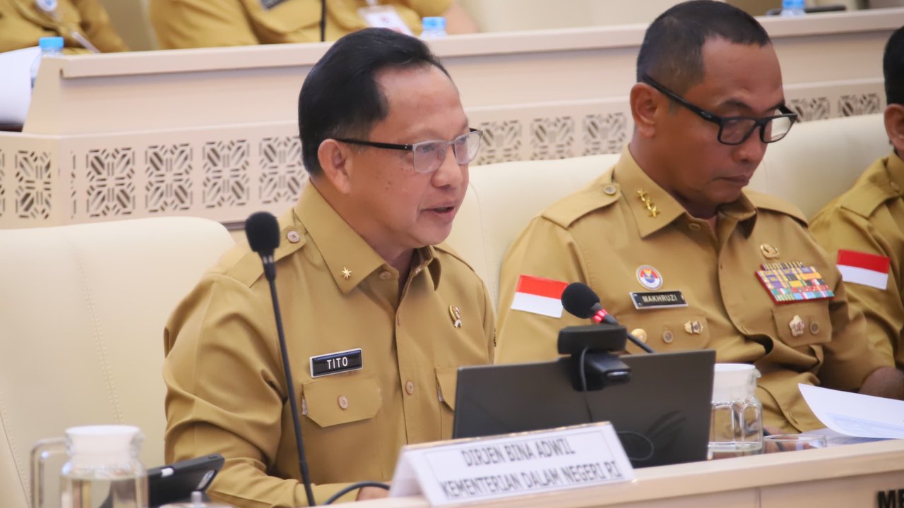 Mendagri Apresiasi Komisi II DPR RI Dukung Penguatan Pengelolaan Wilayah Perbatasan