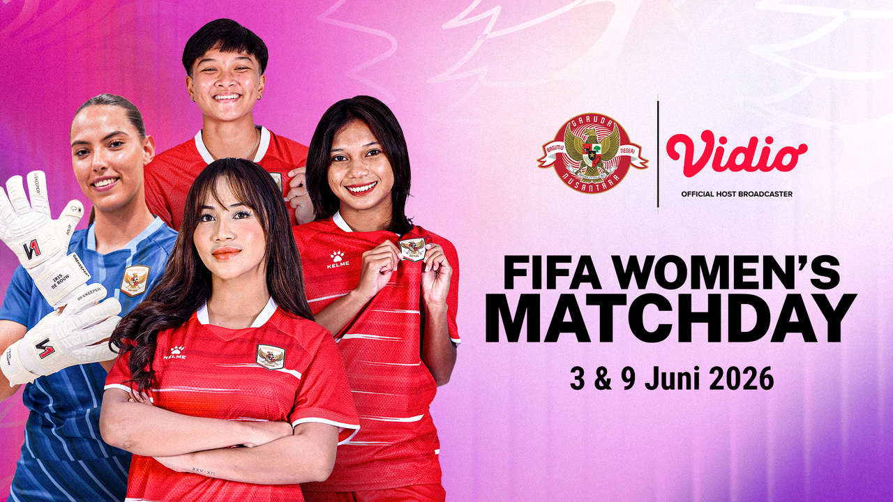 Jadwal Timnas Putri Indonesia pada FIFA Women’s Matchday 2026 di Vidio