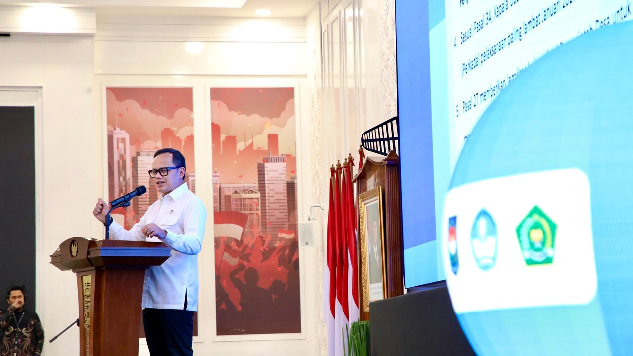 Wamendagri Bima: Penurunan Anak Tidak Sekolah Kunci Wujudkan Indonesia Emas 2045