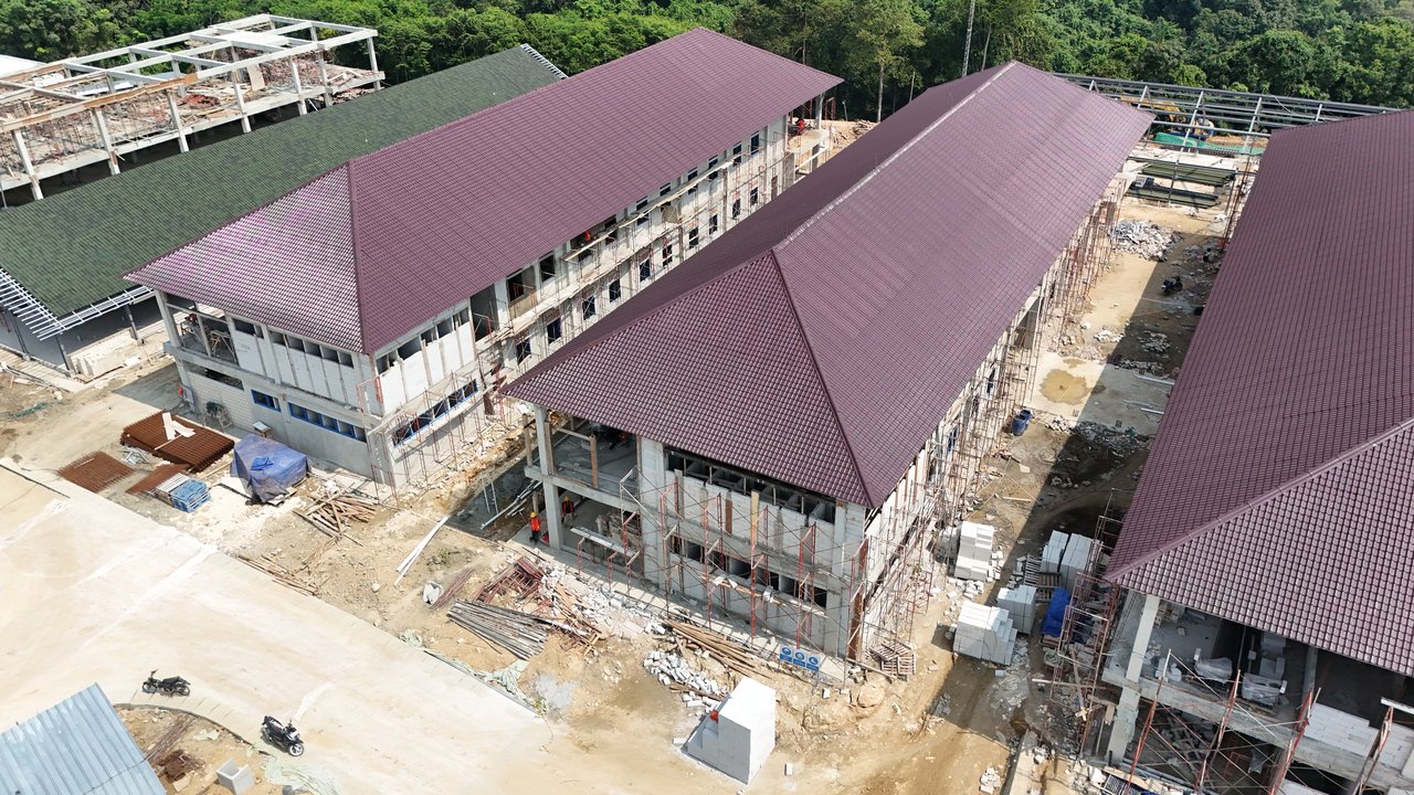 Libatkan 960 Tenaga Kerja, Progres Pembangunan Sekolah Rakyat di Kabupaten Bogor Capai 81 Persen