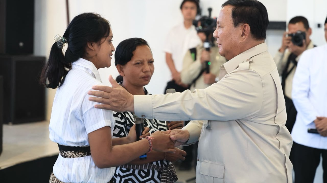 Pesan Mendalam Presiden Prabowo ke Siswa Sekolah Rakyat: Angkat Derajat Orang Tuamu
