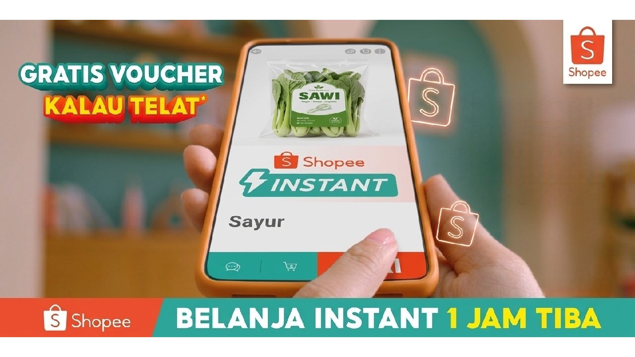 Ritme Harian Serba Cepat, Kebutuhan Tetap Terpenuhi Bersama Shopee Belanja Instant 1 Jam Tiba