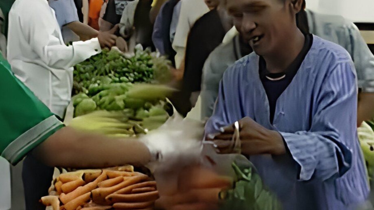 Viral Sedekah Sayur Gratis di Masjid Raya Uswatun Hasanah Cengkareng, Jemaah Boleh Ambil Sepuasnya
