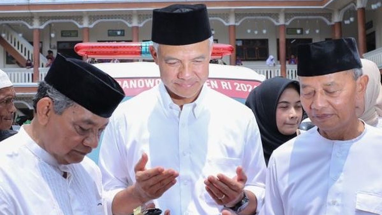 Sowan ke Para Kiai di Tasikmalaya, Ganjar Diskusi soal Strategi Memajukan Pendidikan Pesantren