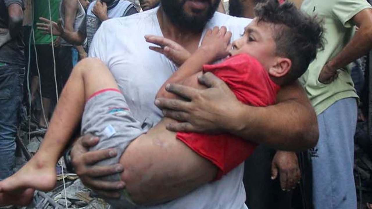 FOTO: Potret Pilu Ratusan Anak Palestina Tewas Saat Jalur Gaza Dibombardir Israel