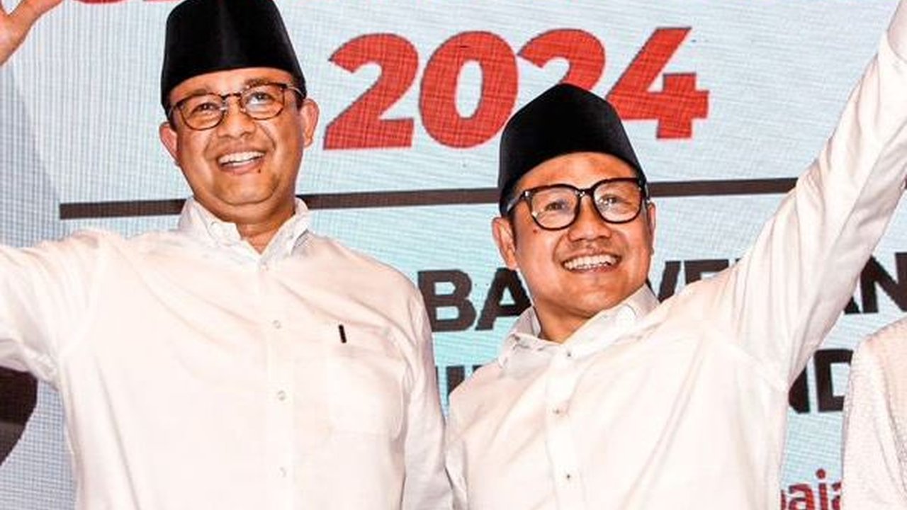 Senyum Anies Respons Tidak akan Didukung Keluarga Gus Dur di Pilpres 2024