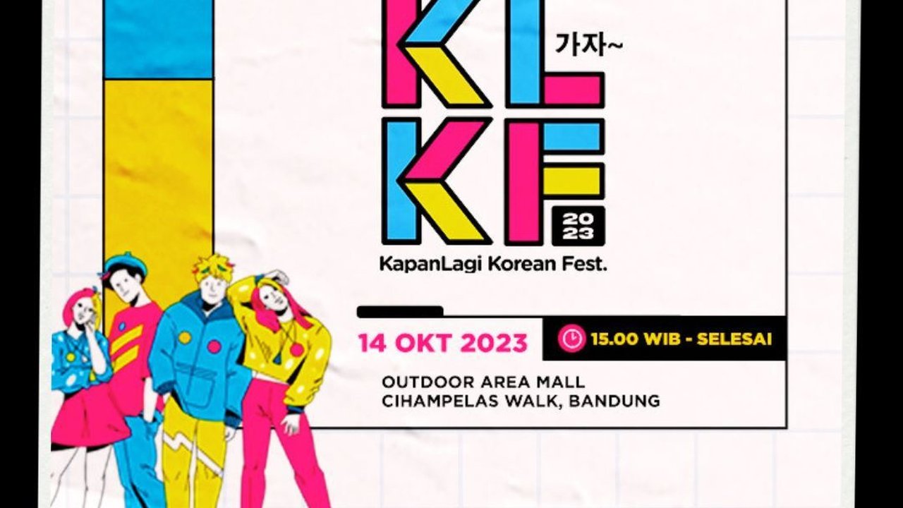 Jelang Kapanlagi Korean Festival Bandung 2023, Siap Bertemu Kimbab Family sampai Friday Noraebang?