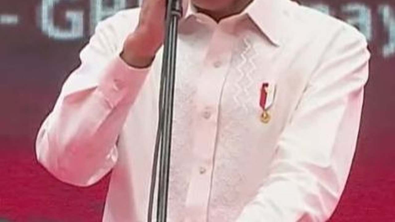 Jokowi Singgung Capres Pilihan Saat Buka Rakernas Projo: Orangnya Tidak Ada di Sini