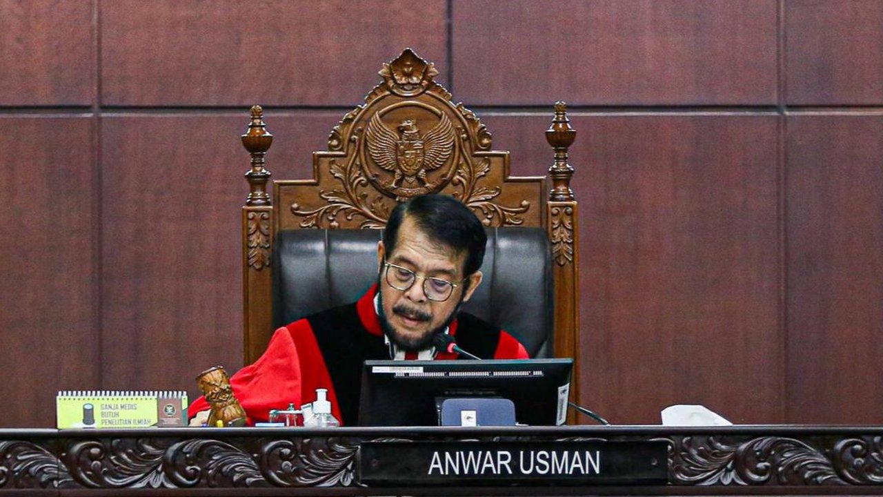 FOTO: Momen Mahkamah Konstitusi Tolak Gugatan Batas Usia Capres dan Cawapres