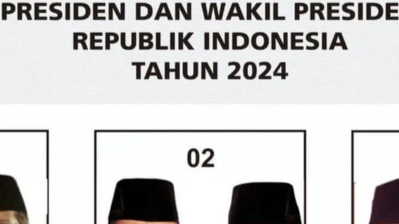 Beredar Surat Suara Pemilu 2024 Lengkap dengan Pasangan Capres-Cawapres, Ini Kata KPU