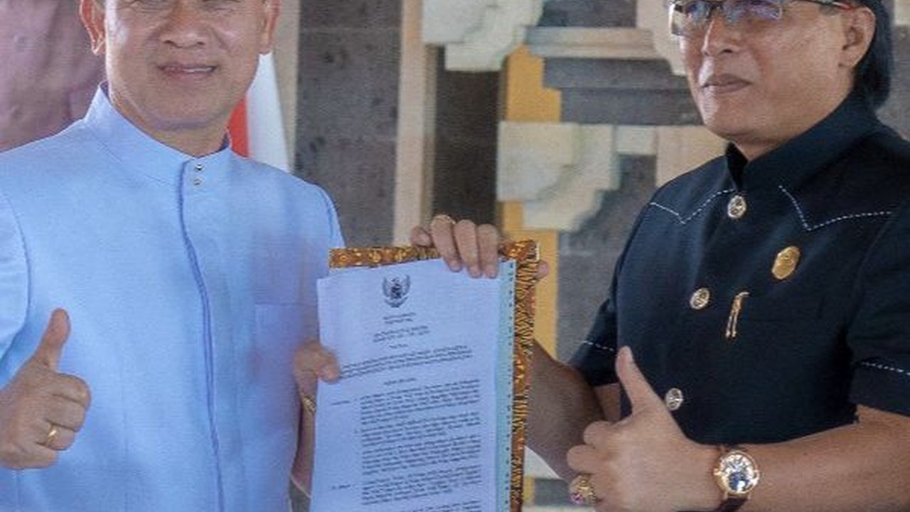 Program Badung Angelus Buana, Bupati Badung Gelontorkan Hibah & BKK ke Klungkung hingga Rp105 M