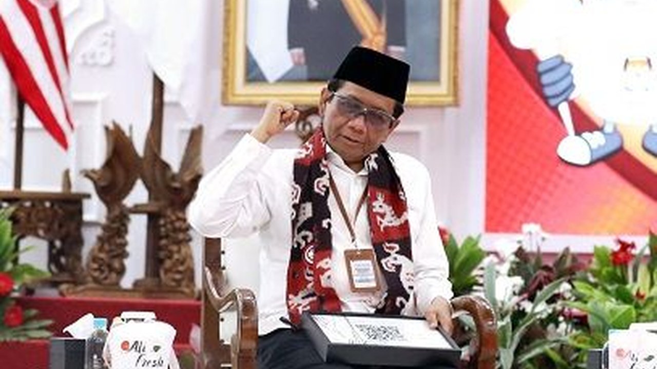 VIDEO: Pidato Mahfud Kutip Sayyidina Ali 