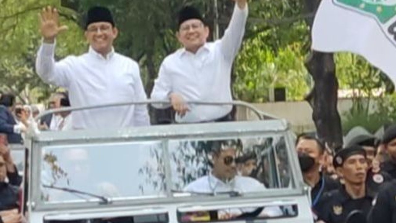 Mobil Land Rover Legendaris yang Dipakai Anies-Cak Imin Daftar ke KPU Beda dari Data Polisi, Ini Buktinya