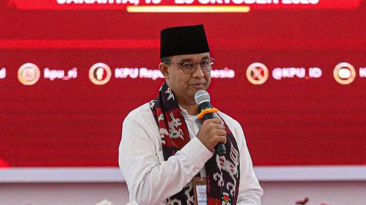 VIDEO: Suara Anies Bergetar, Tangis di Markas NasDem Bikin Haru Sebelum ke KPU