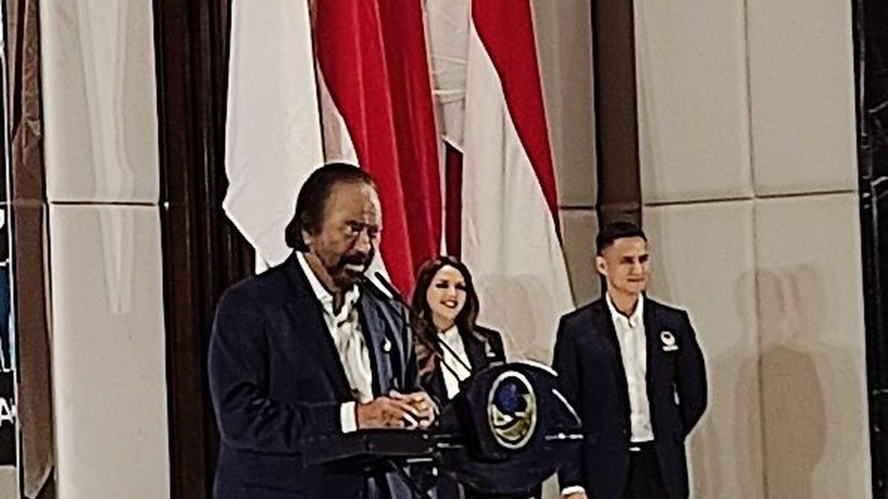 VIDEO: Pidato Tegas Surya Paloh, KPU Berdiri Tegak di Atas Semua Kepentingan Partai!