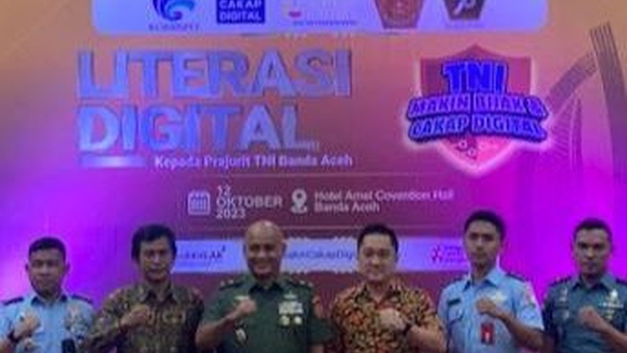 Prajurit TNI Diingatkan untuk Menjaga Keamaan Data, Harus Cakap Digital