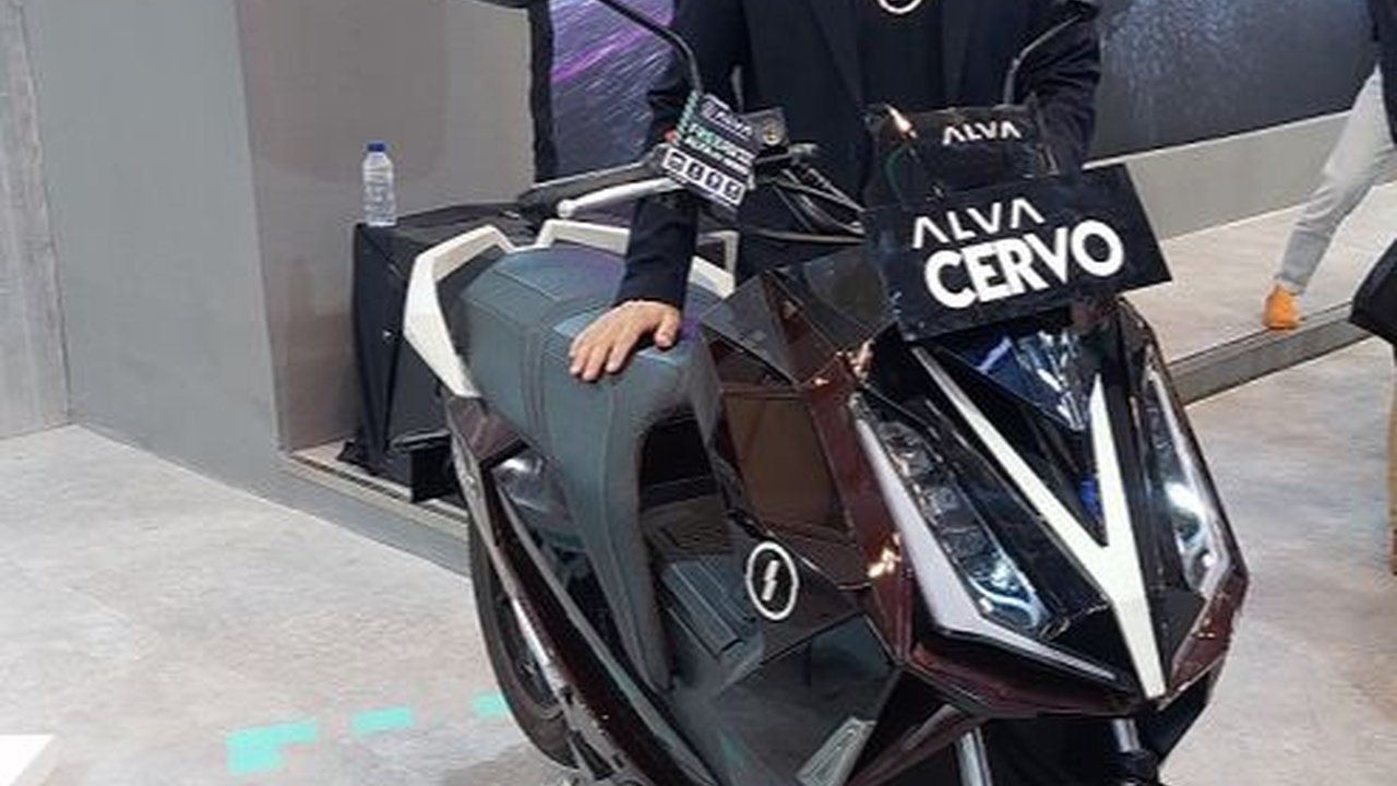 Motor Listrik Alva Tebar Diskon Harga Rp 10 Juta di IMOS 2023