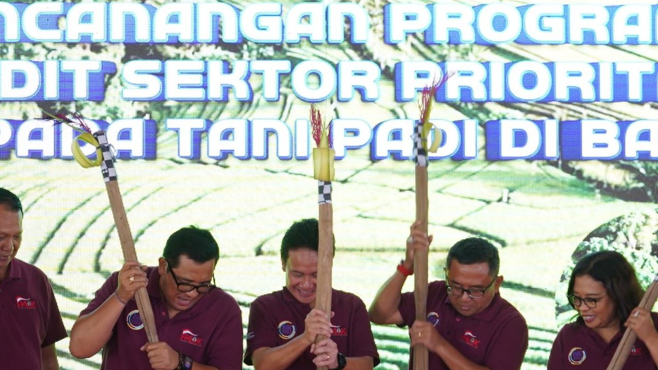 OJK Luncurkan Kredit/Pembiayaan Sektor Prioritas Pertanian di Bali Financial Experience Festival 2023