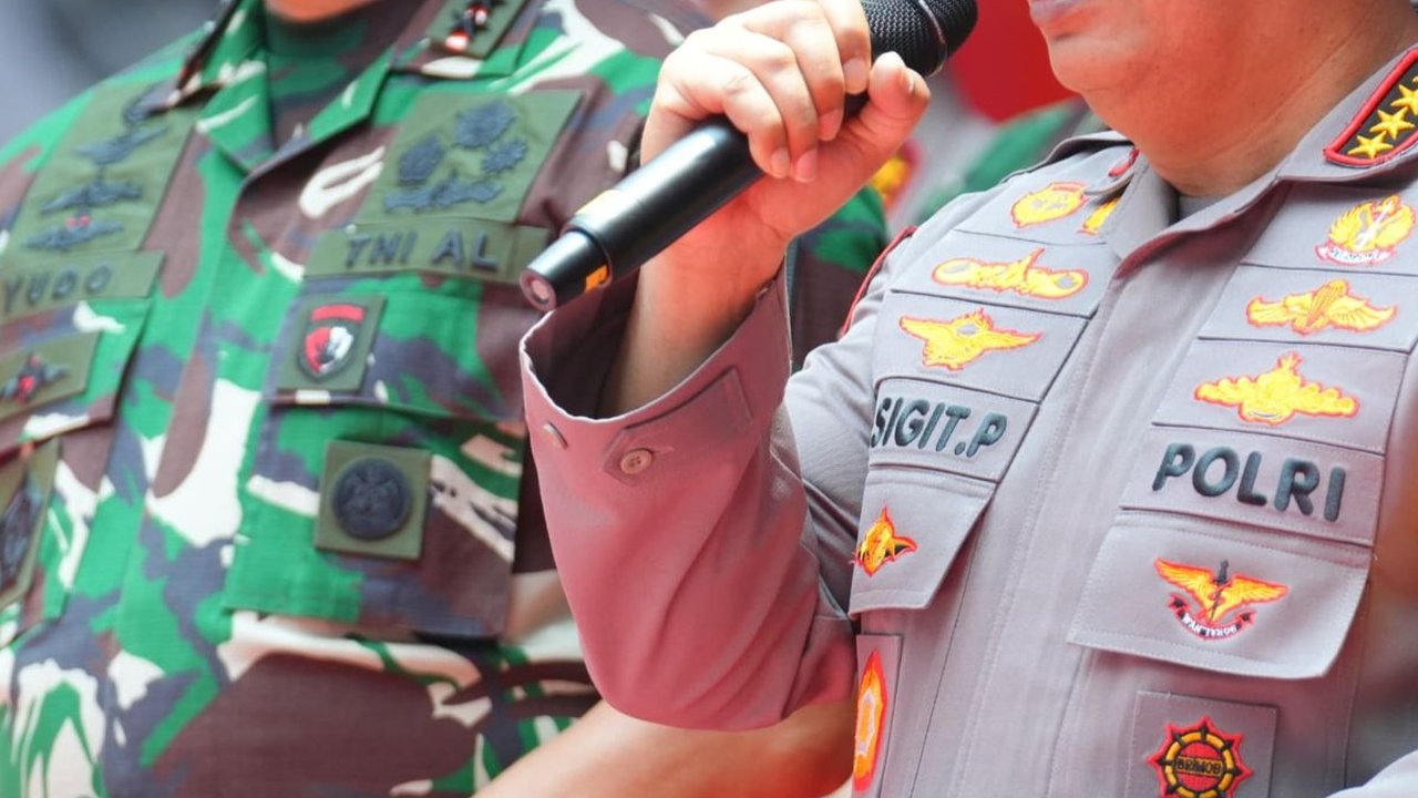 Kapolri dan Panglima TNI Kompak Serukan Pemilu Damai