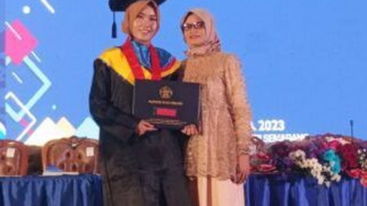Tak Hanya jadi Lulusan Terdisiplin, Mahasiswi Polines Jurusan Teknik Elektro Ini juga Raih IPK 3,98