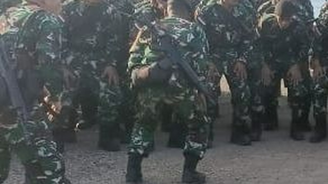 TNI Tarik 860 Pasukan Satgas Pengamanan Perbatasan Indonesia-Timor Leste