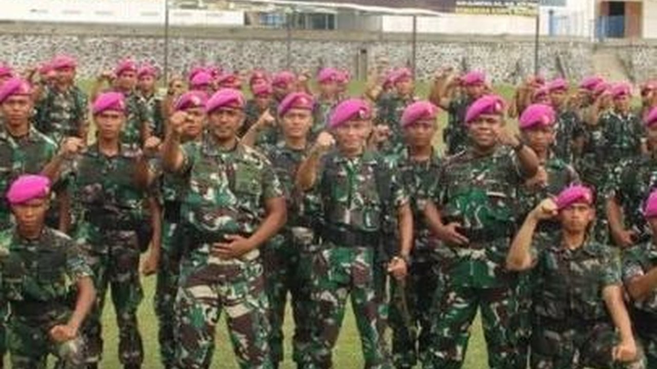 Mengenal Batalyon Infanteri 8 Marinir, Pasukan Kuat Penjaga Wilayah Laut di Sisi Barat NKRI