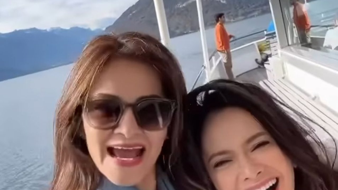 Momen Keseruan Ersa Mayori dan Cut Tary Liburan di Swiss, Netizen 'Usia 40 Macam Gadis'