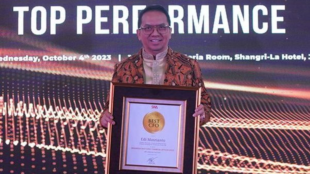 Bank Jatim Sabet Penghargaan Indonesia Best CFO 2023