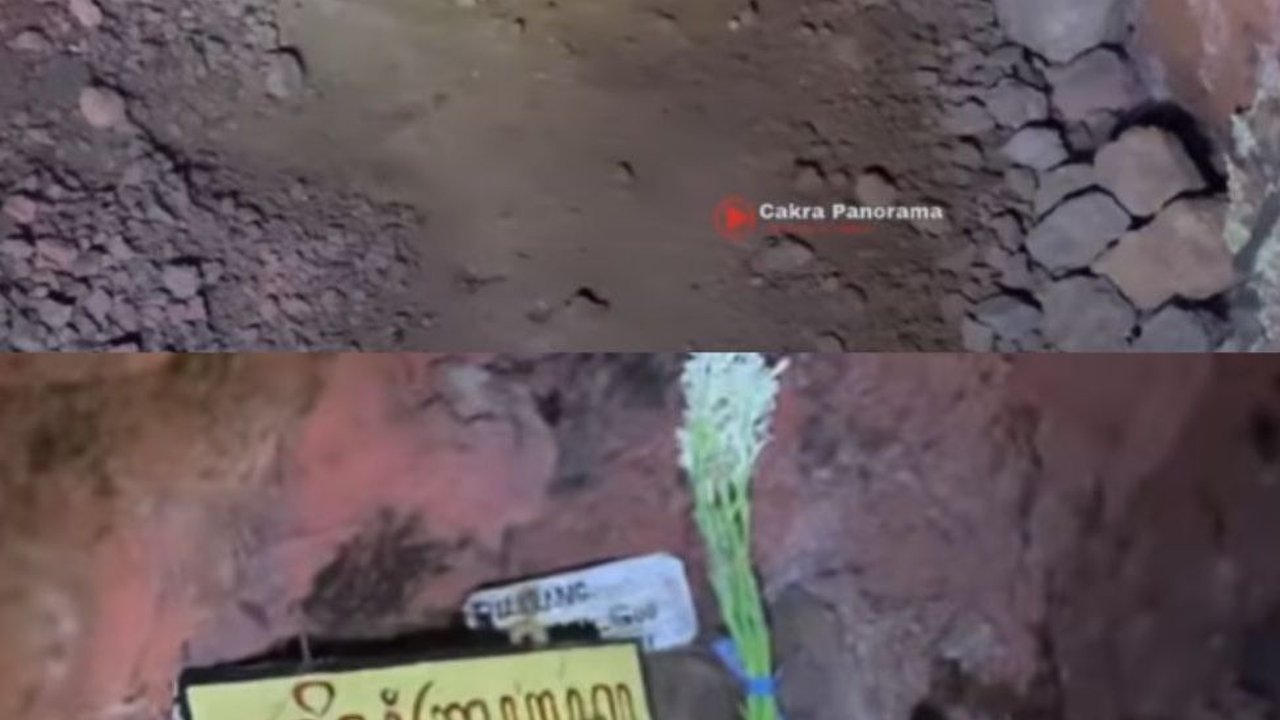 Disebut Mirip Terowongan Hamas Palestina, Lorong Misterius di Bawah Jalan Raya Ini Seperti Tak Ada Ujungnya