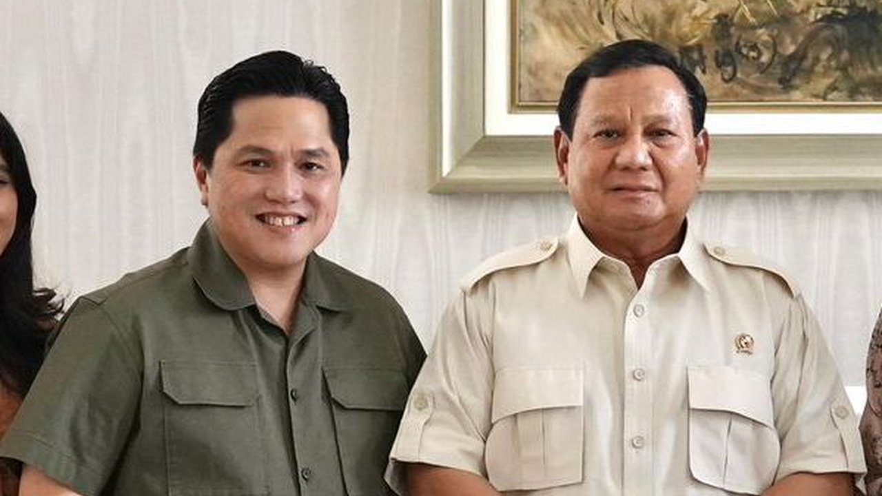 Gerindra Ungkap Sikap Erick Thohir ketika Tak Dipilih jadi Cawapres Prabowo
