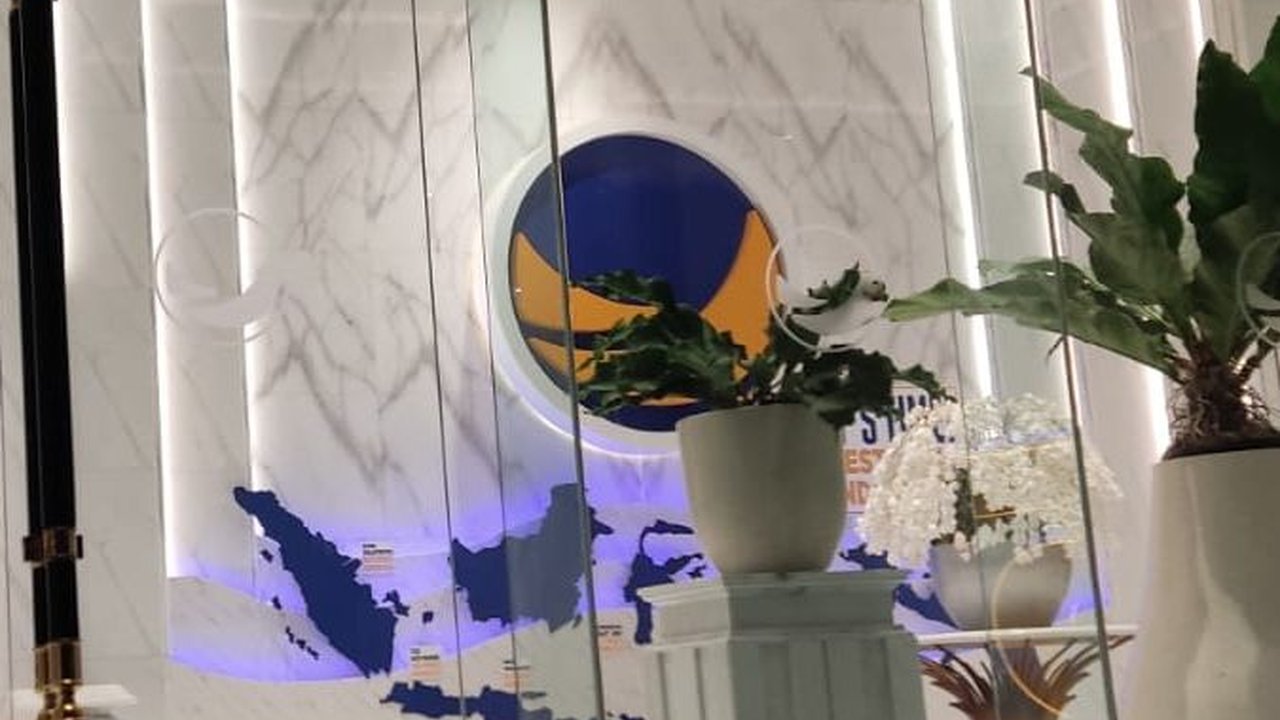 FOTO: Kondisi NasDem Tower saat Syahrul Yasin Limpo Bertemu Surya Paloh Usai 'Hilang'