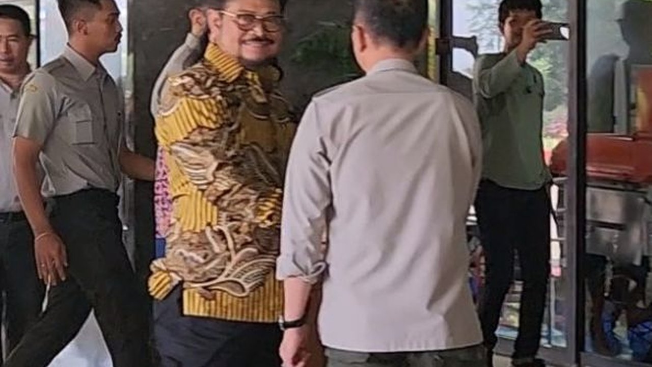 Beredar Kabar Mentan SYL Mundur Usai Temui Jokowi, NasDem: Kan Belum Ada Pengumuman Resmi KPK