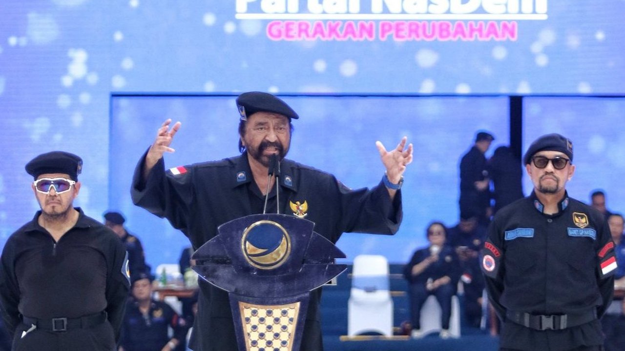 Blak-blakan Surya Paloh, Elektabilitas AMIN 'Terganggu' Kasus Dugaan Korupsi Mentan Syahrul