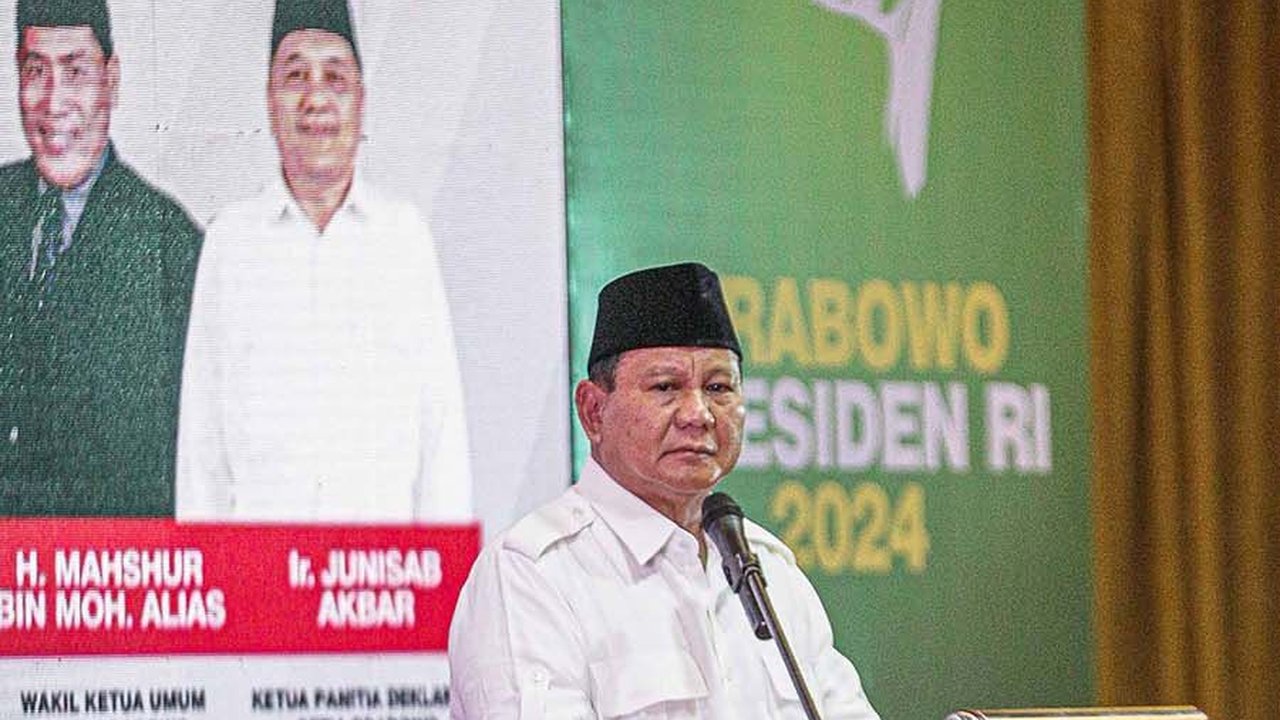 Prabowo Diprediksi Menang Telak Jika Pilpres 2024 Dua Putaran