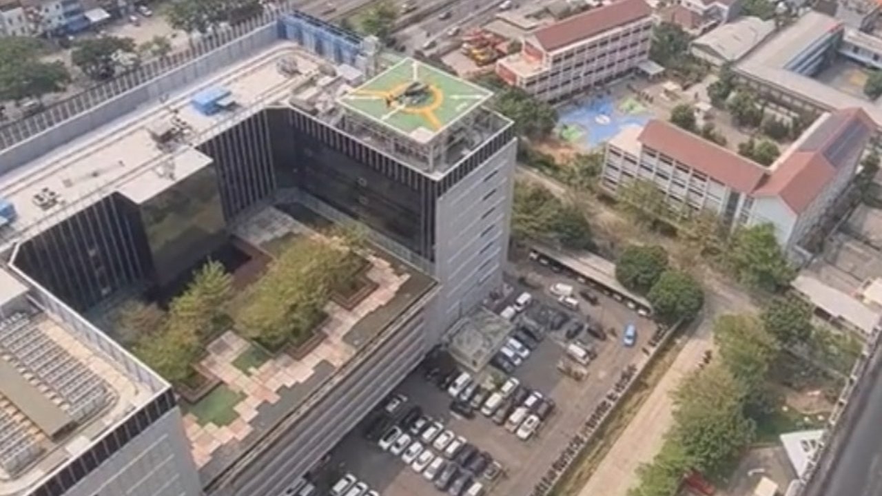 Viral Aktivitas Orang Kaya saat Pergi Pulang Kerja Naik Helikopter, Dijemput di Atas Gedung Perkantoran