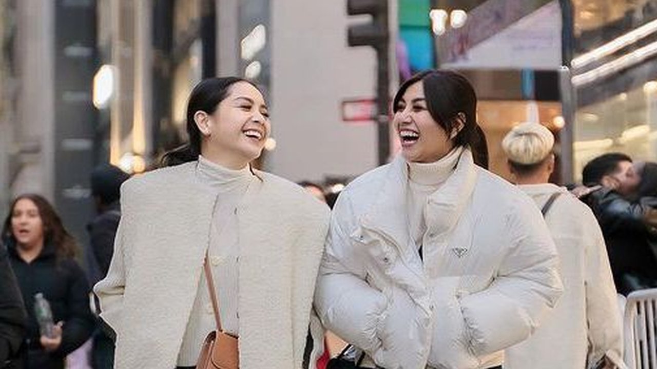 Kompak Banget! Potret Kebersamaan Nisya Ahmad dan Nagita Slavina di Amerika Serikat, Dipuji Sama-sama Cantik