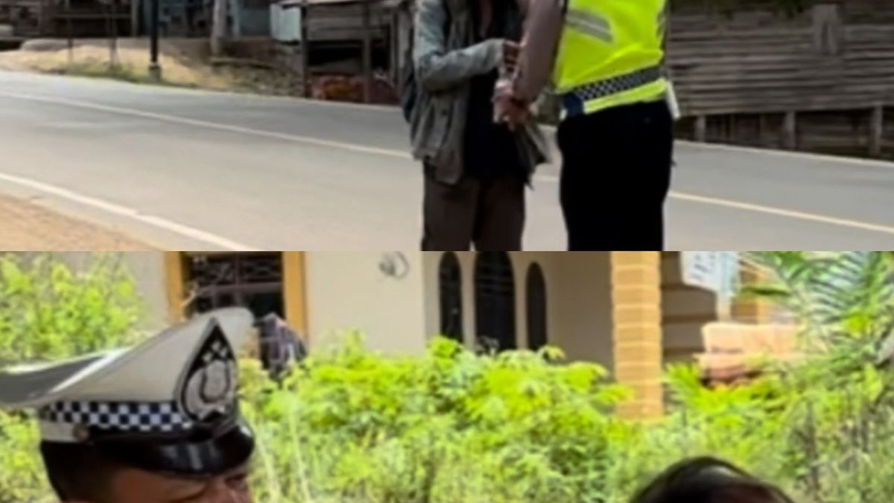 Viral Polisi Temui Pria Diduga ODGJ, Mengaku Sosoknya Bukan Orang Sembarangan