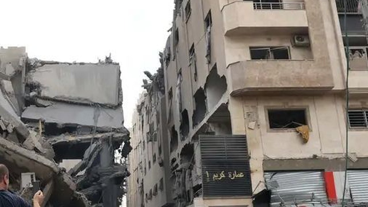 Video Terbaru Dekat RS Indonesia di Gaza Dibombardir Jet Tempur Israel